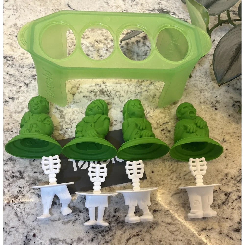 Tovolo Pop Molds Zombie‎ Silicone Halloween Spooky Fun Kids Summer Novelty